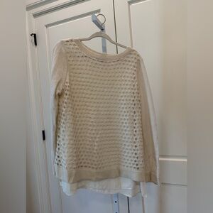The Limited Cream Sweater with Lining